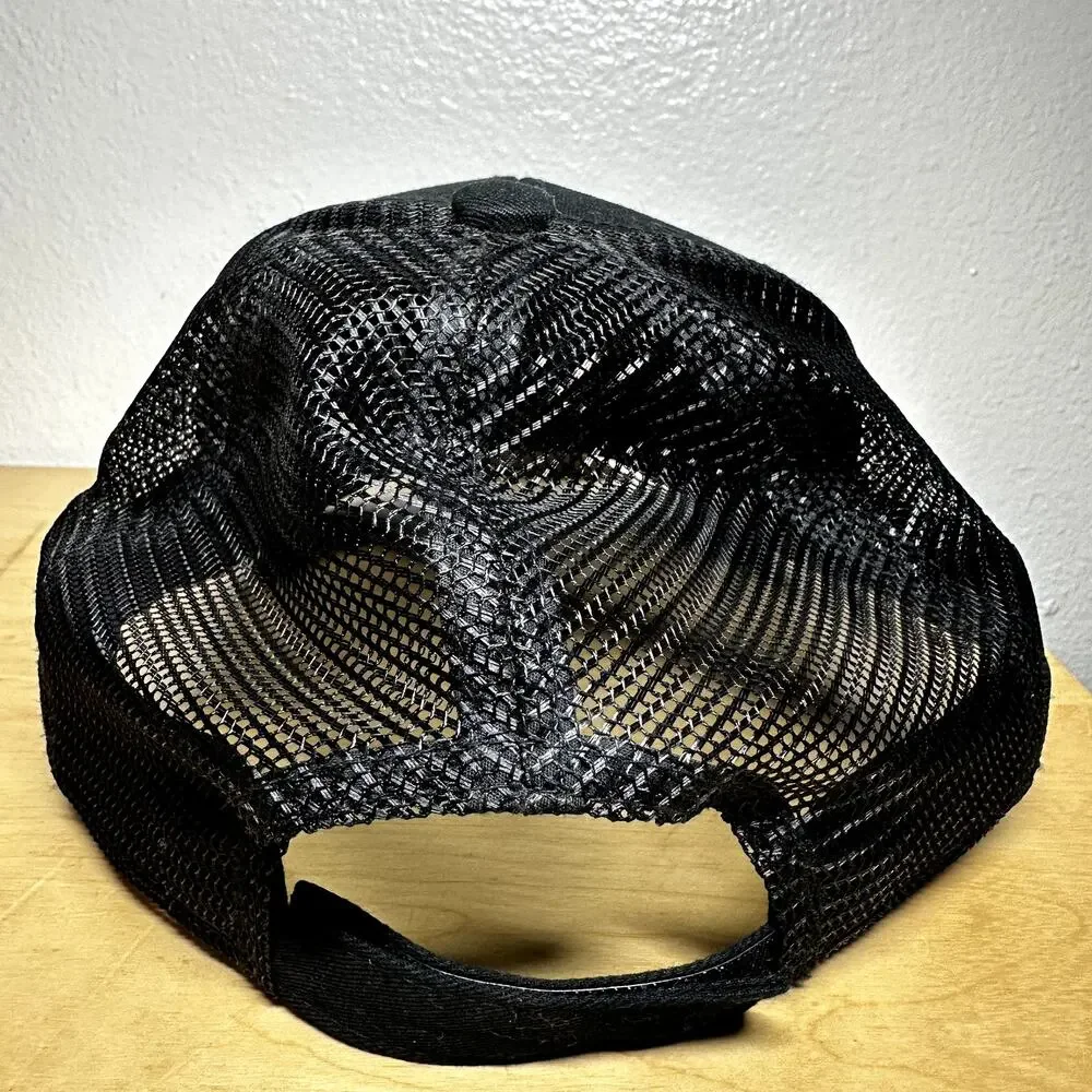 Port Authority Snowbird The Summit Baseball Cap Cotton Mesh Back Black One Size